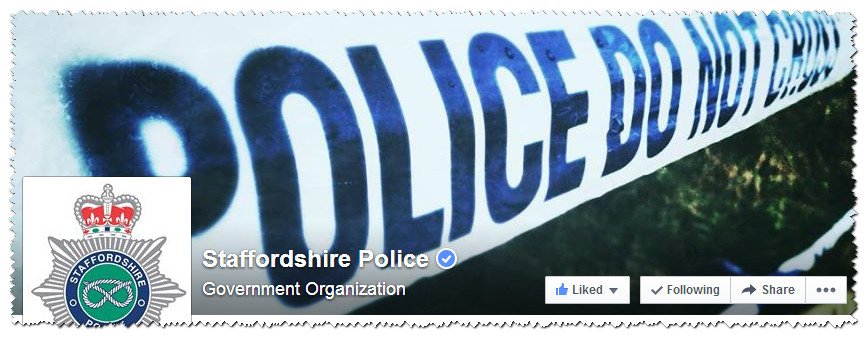 Staffordshire Police Facebook Page